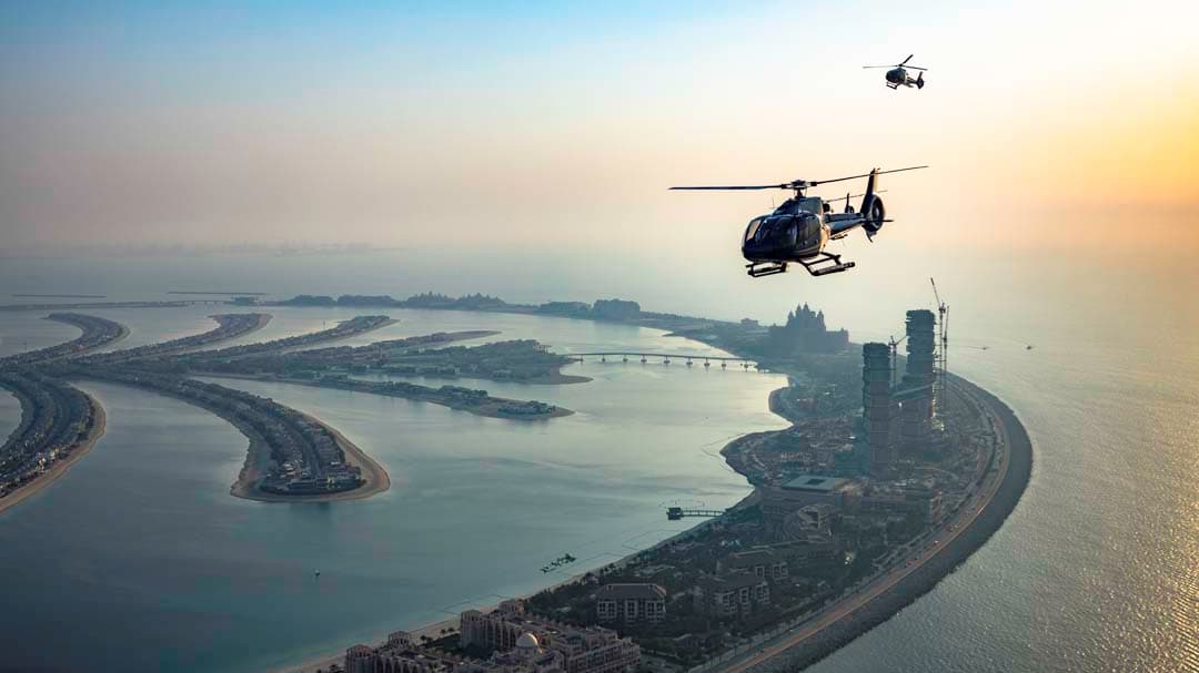 Helicopter flight from the Palm Island, Dubai - Photo 16