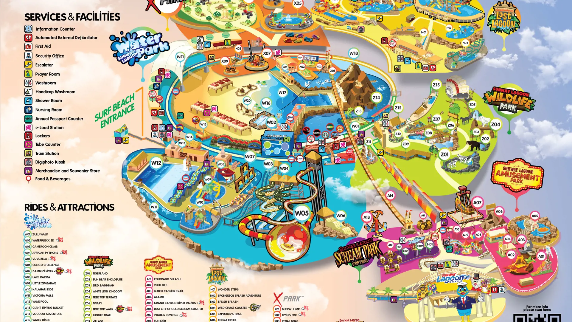 Sunway Lagoon Theme Park Ticket - Photo 102