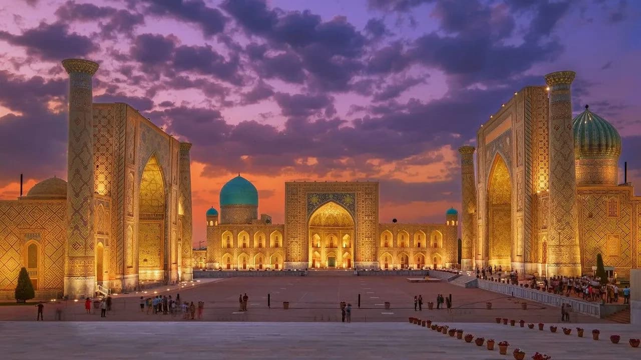 Evening Tour: The Illuminated Samarkand