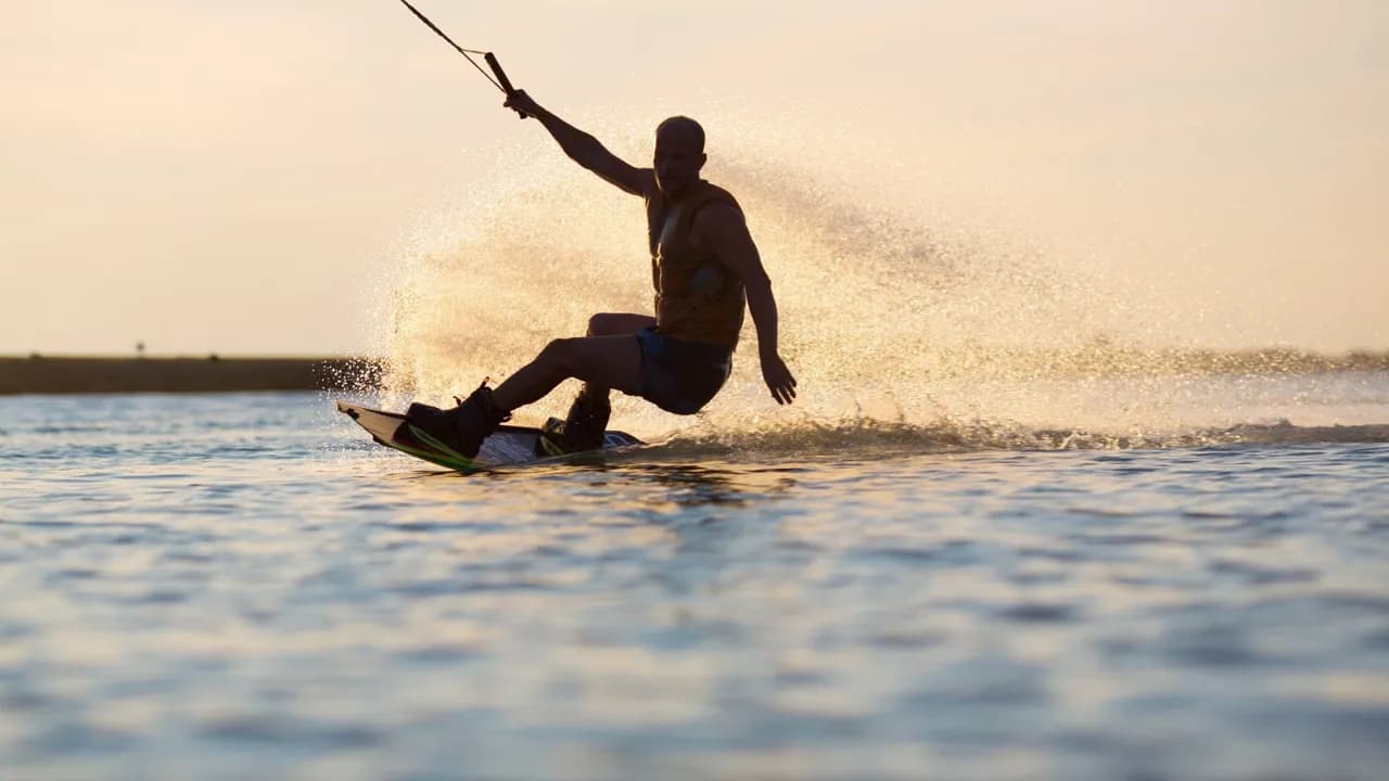 Wakeboarding from Dubai Marina