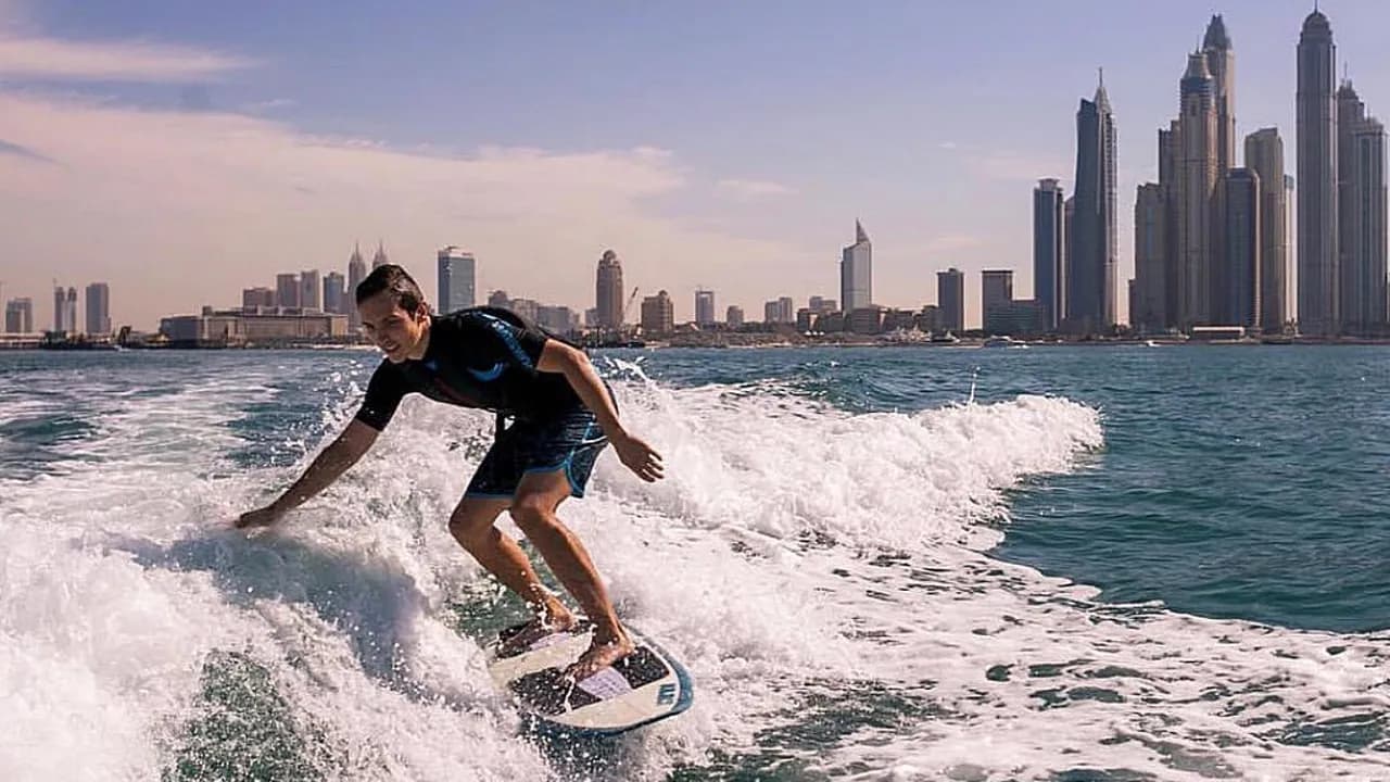 Wakesurfing from Dubai Marina - Photo 6